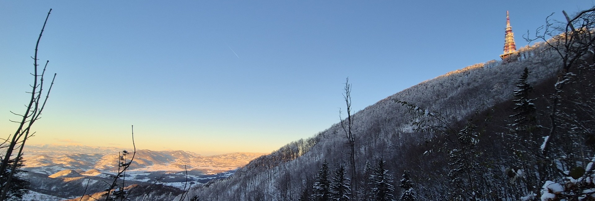 Zimsko jutro na Boču 