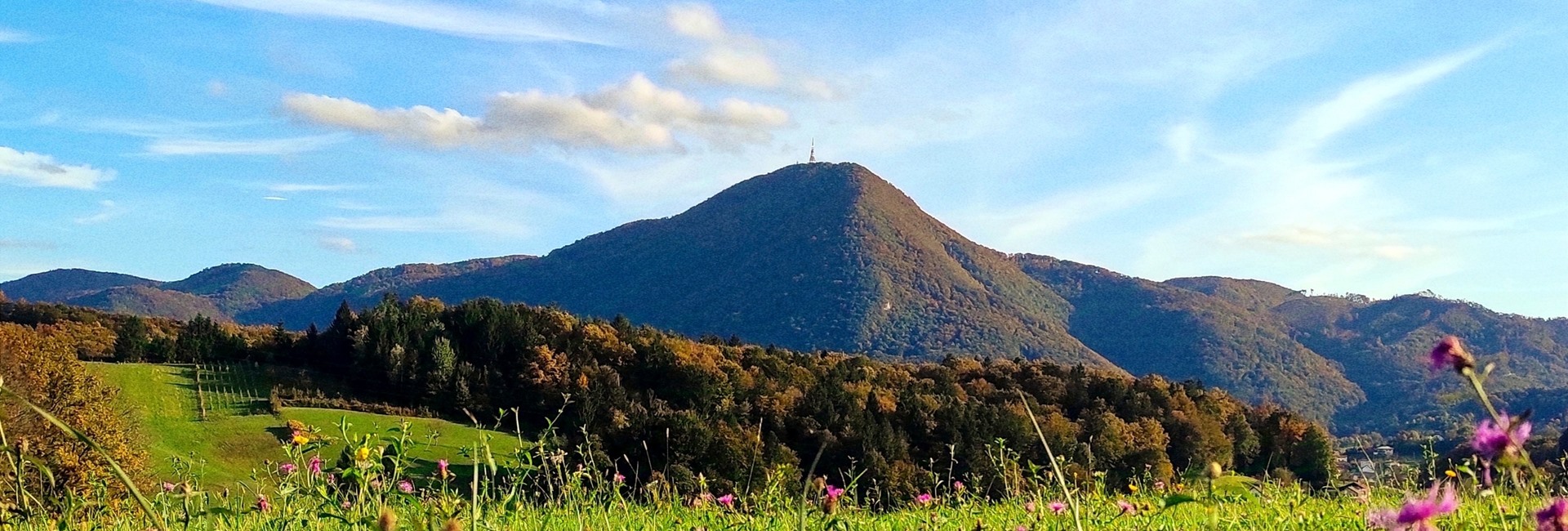 Pogled na Boč 