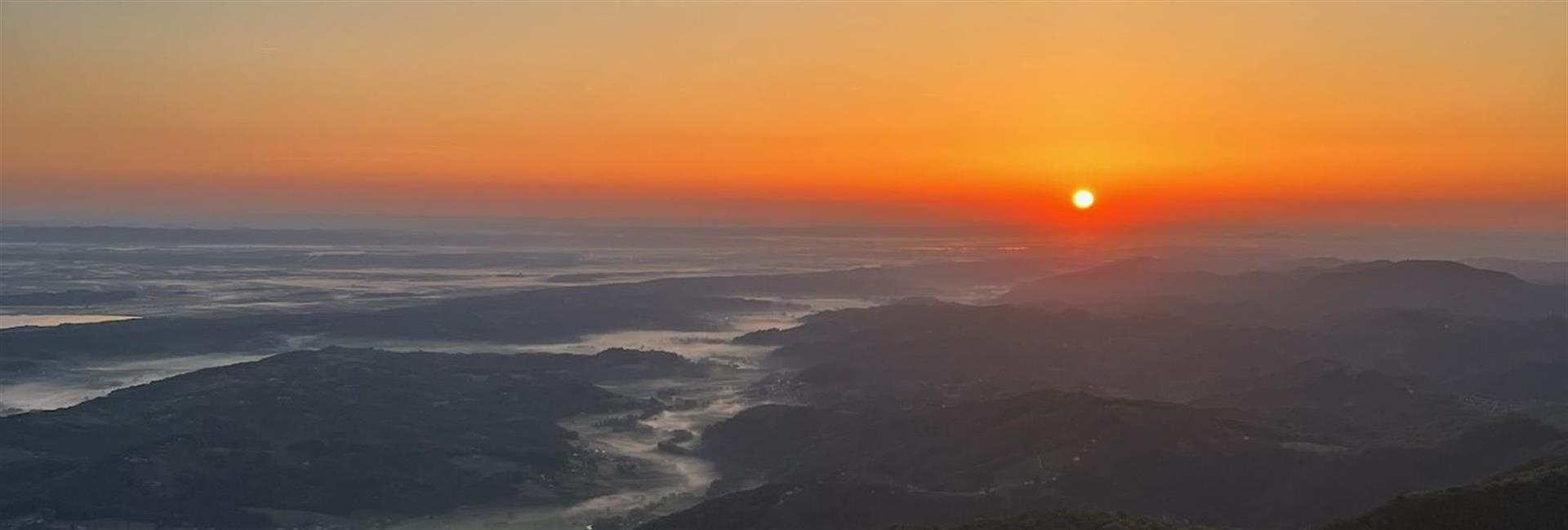 Zgodnje jutro iz Boča 