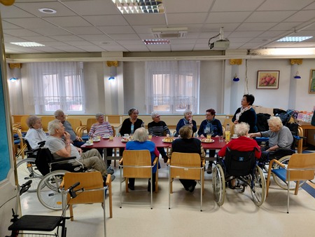 Obisk poverjenic DU Poljčane v Domu dr. Jožeta Potrča Poljčane