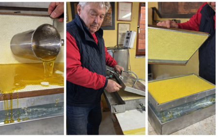 Prikaz vlivanja satnic